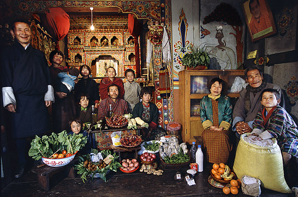 Bhutan- The Namgay family of Shingkhey Village 